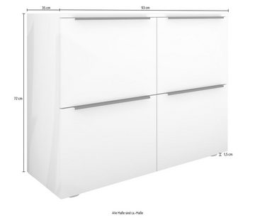 borchardt Möbel Aktenschrank Tom Breite 93 cm, Mehrzweckschrank