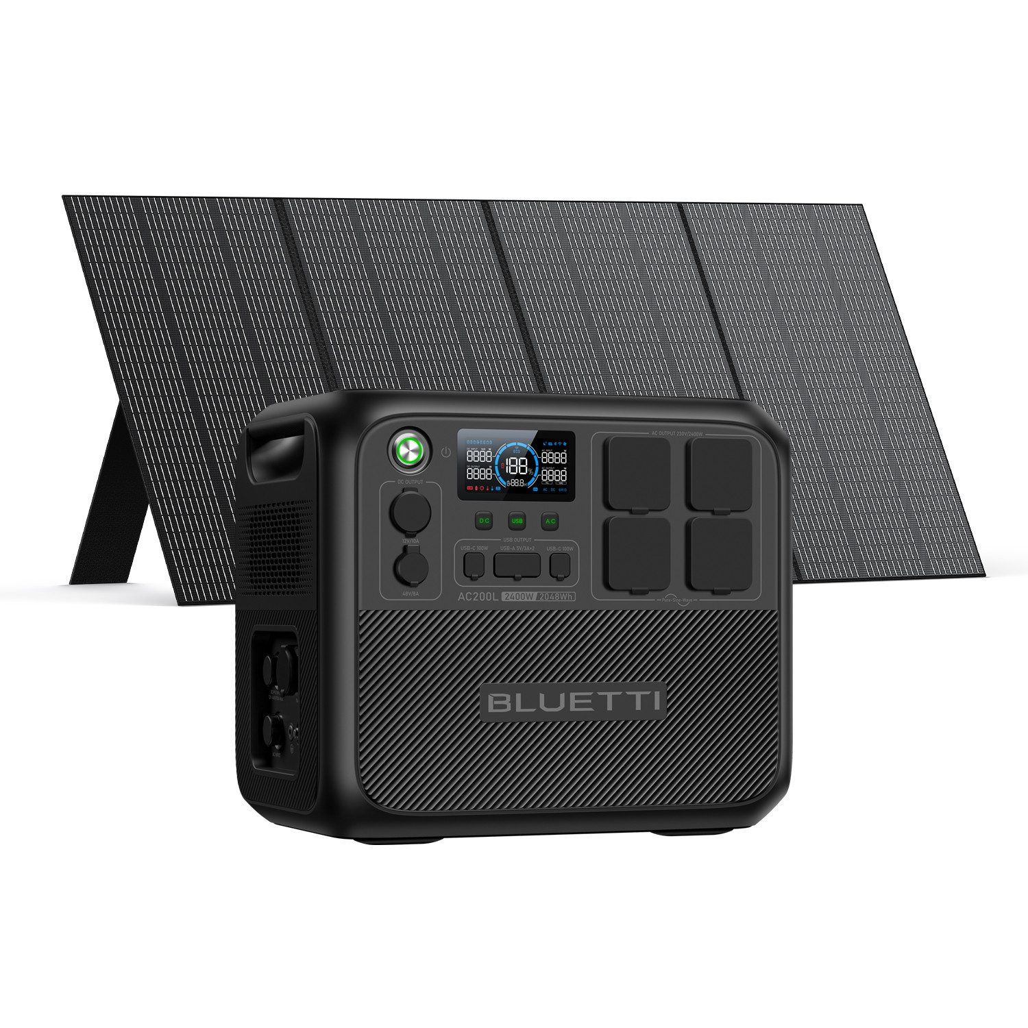 Stromerzeuger AC200L Tragbare Solargenerator Set