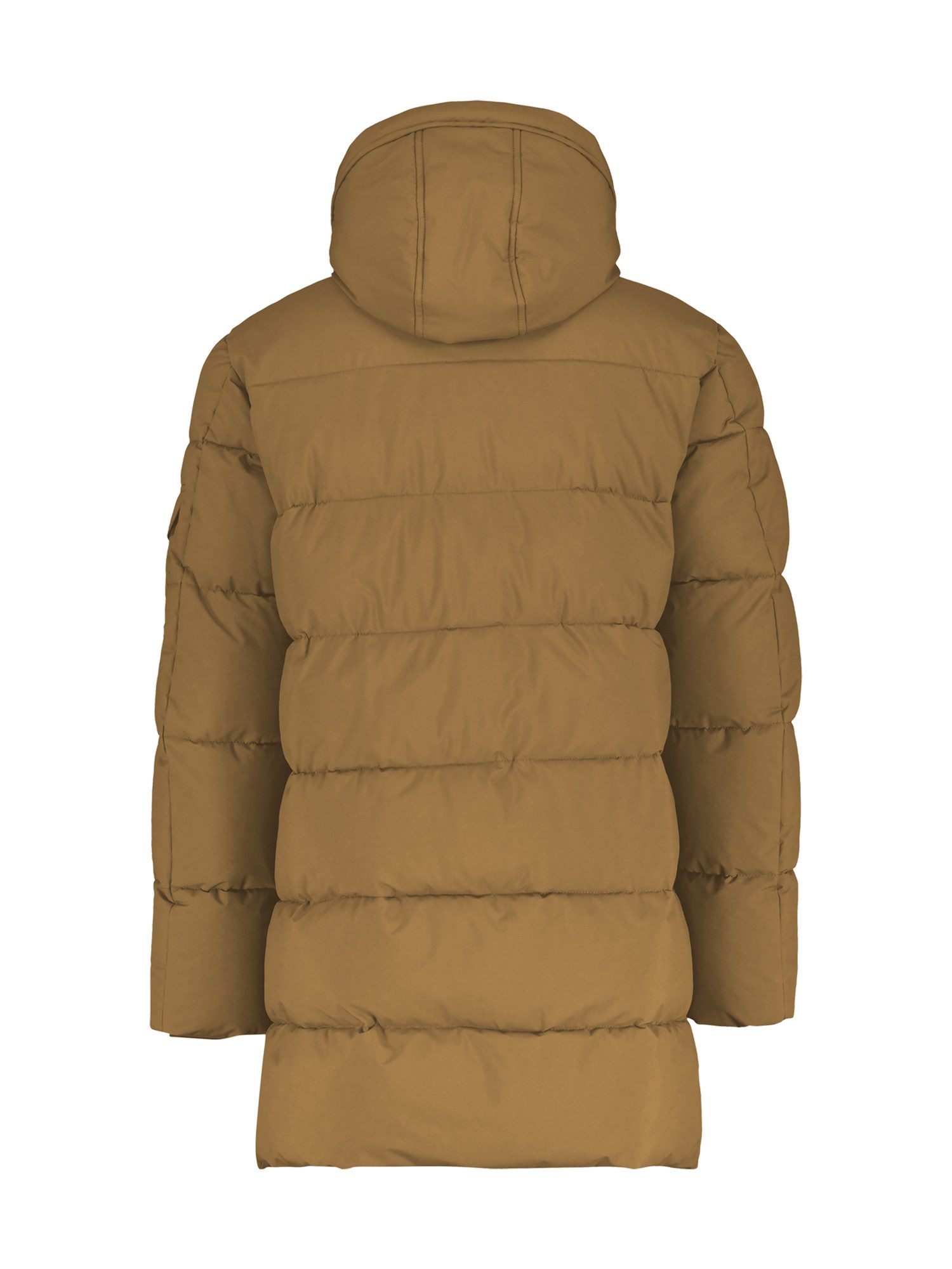 LERROS Winterjacke Warm gefütterter Steppmantel mit abnehmbarer Kapuze