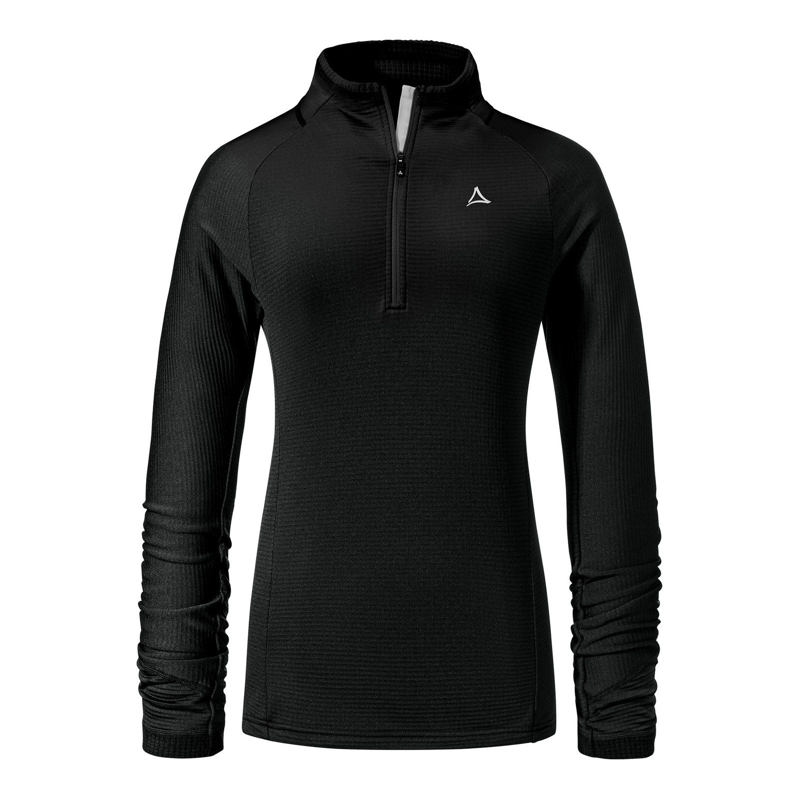 Schöffel Stehkragenpullover Cascata mit Waffelmuster innen