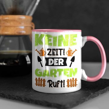Trendation Tasse Trendation - Gärtner Tasse Geschenk Spruch Garten Becher Kaffeetasse für Hobbygärtner Garten