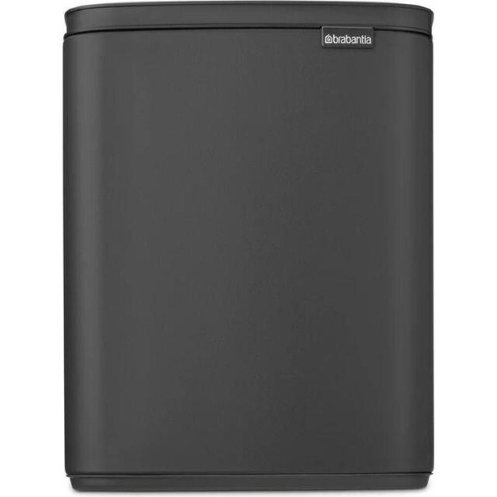 Brabantia Mülltrennsystem BO Mülleimer 12 Liter Matt Infinite Grey