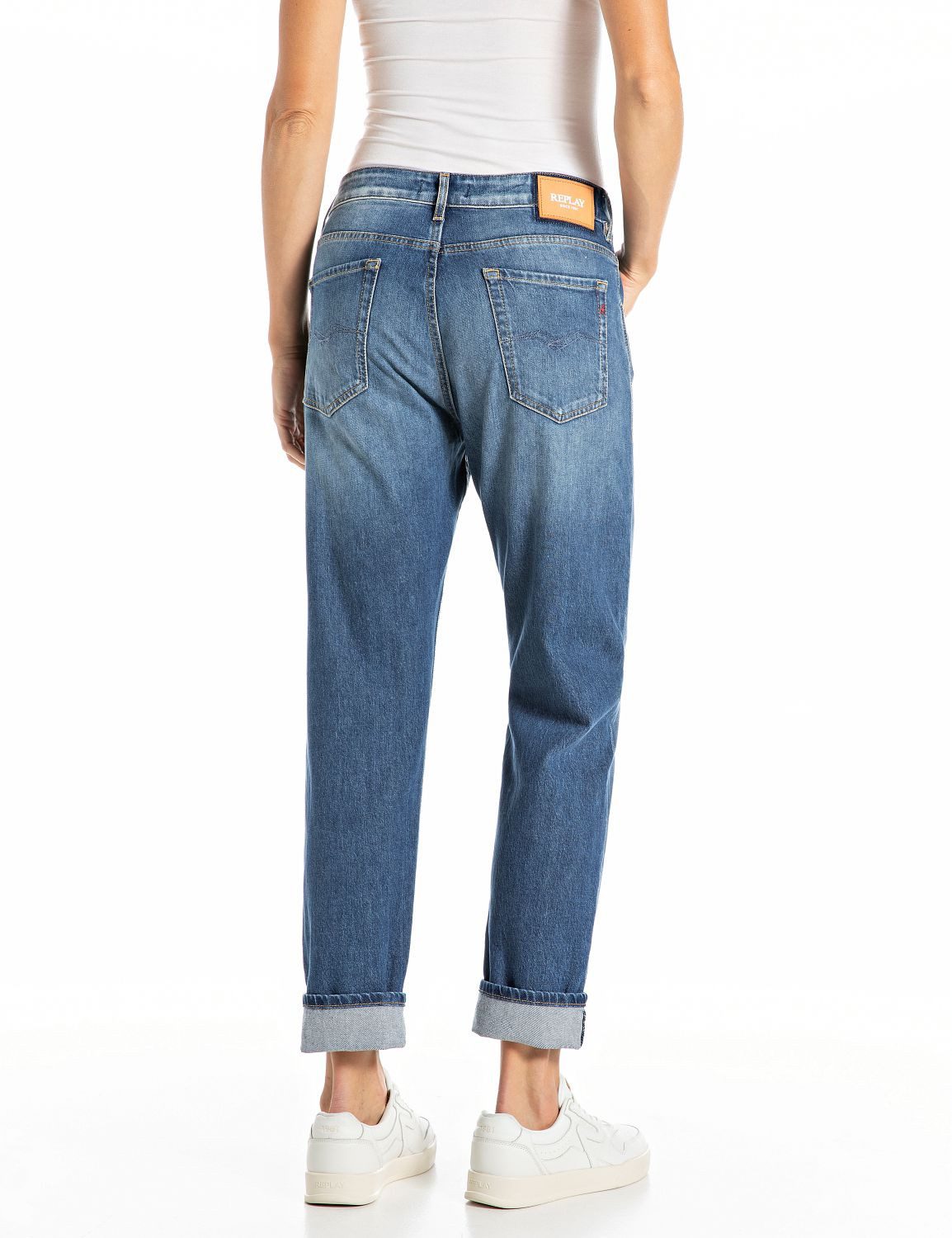 Replay Slim-fit-Jeans MARTY mit leichter Waschung