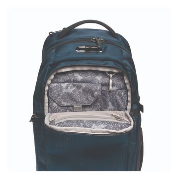 Pacsafe Rucksack X17L, Laptopfach, Spritzwassergeschützt, Innentaschen