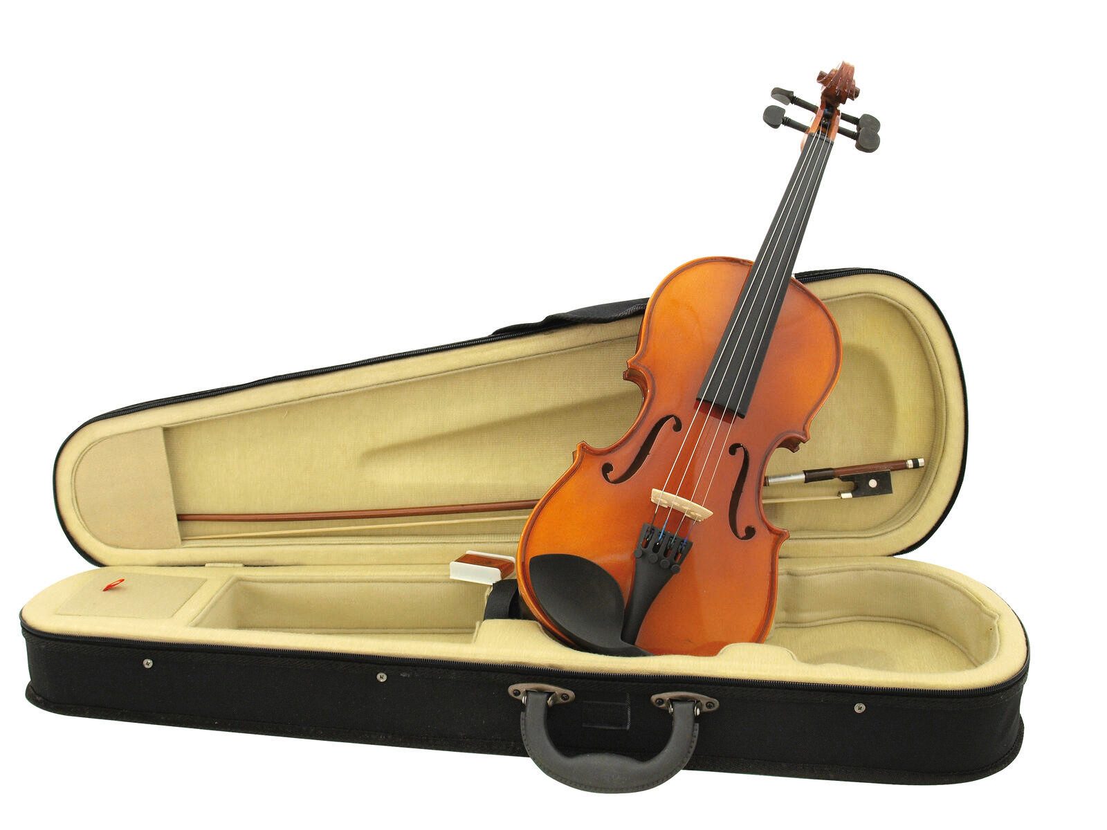 Violine DIMAVERY Violine 3/4 mit Bogen, im Case