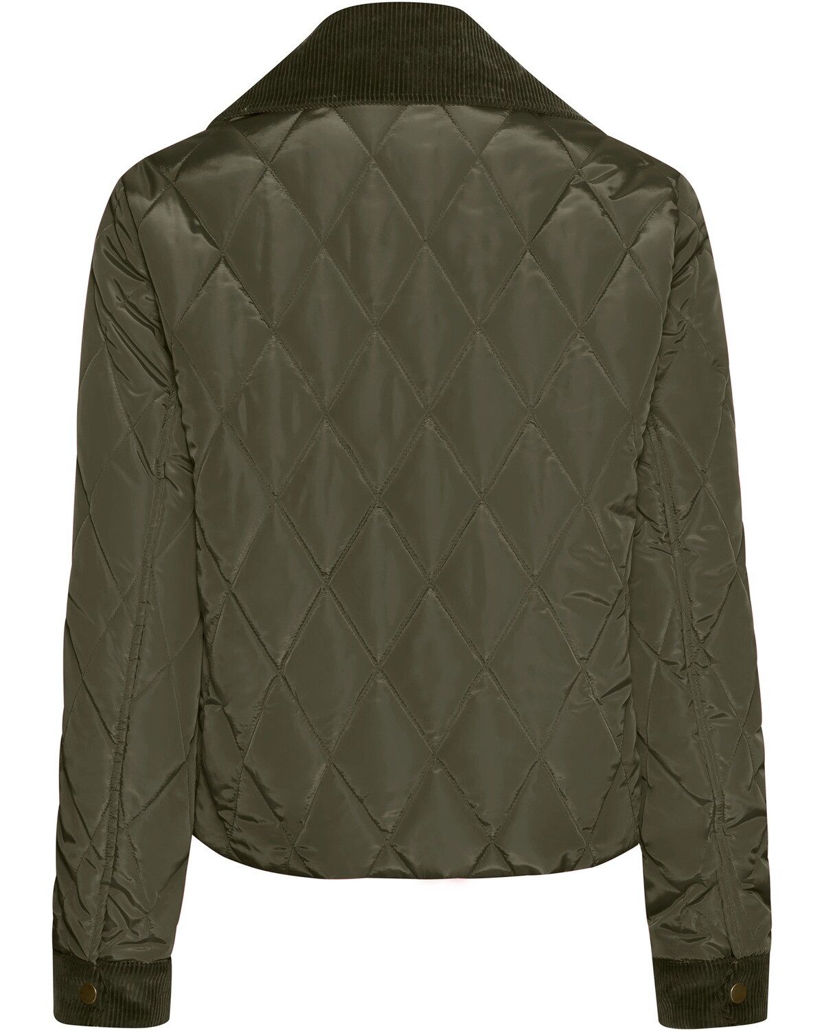 Brigitte von Schönfels Steppjacke Kurze Steppjacke mit Cord günstig online kaufen