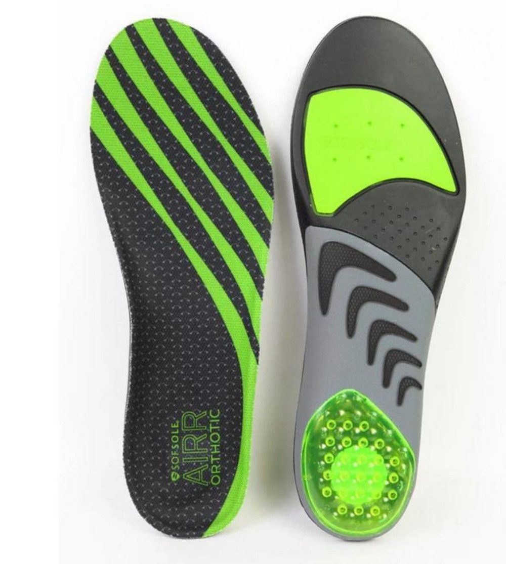 SOFSOLE Luftkissen-Schuheinlage AIRR Orthotic Sporteinlegesohlen mit Gel und Luftkissen, 1 Paar