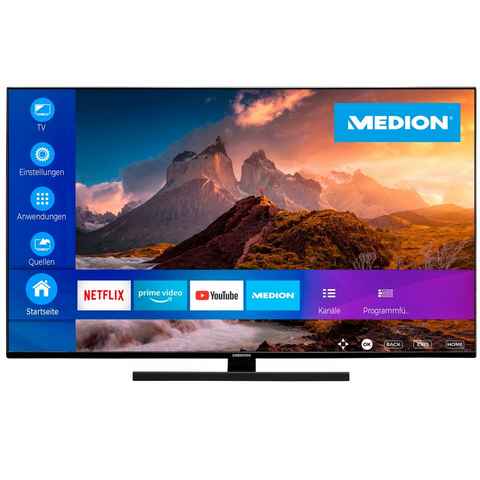 Medion® X14318 LCD-LED Fernseher (108 cm/42.5 Zoll, 4K Ultra HD, Smart-TV, 60Hz, HDR, Dolby Atmos, Micro Dimming, MD30067)