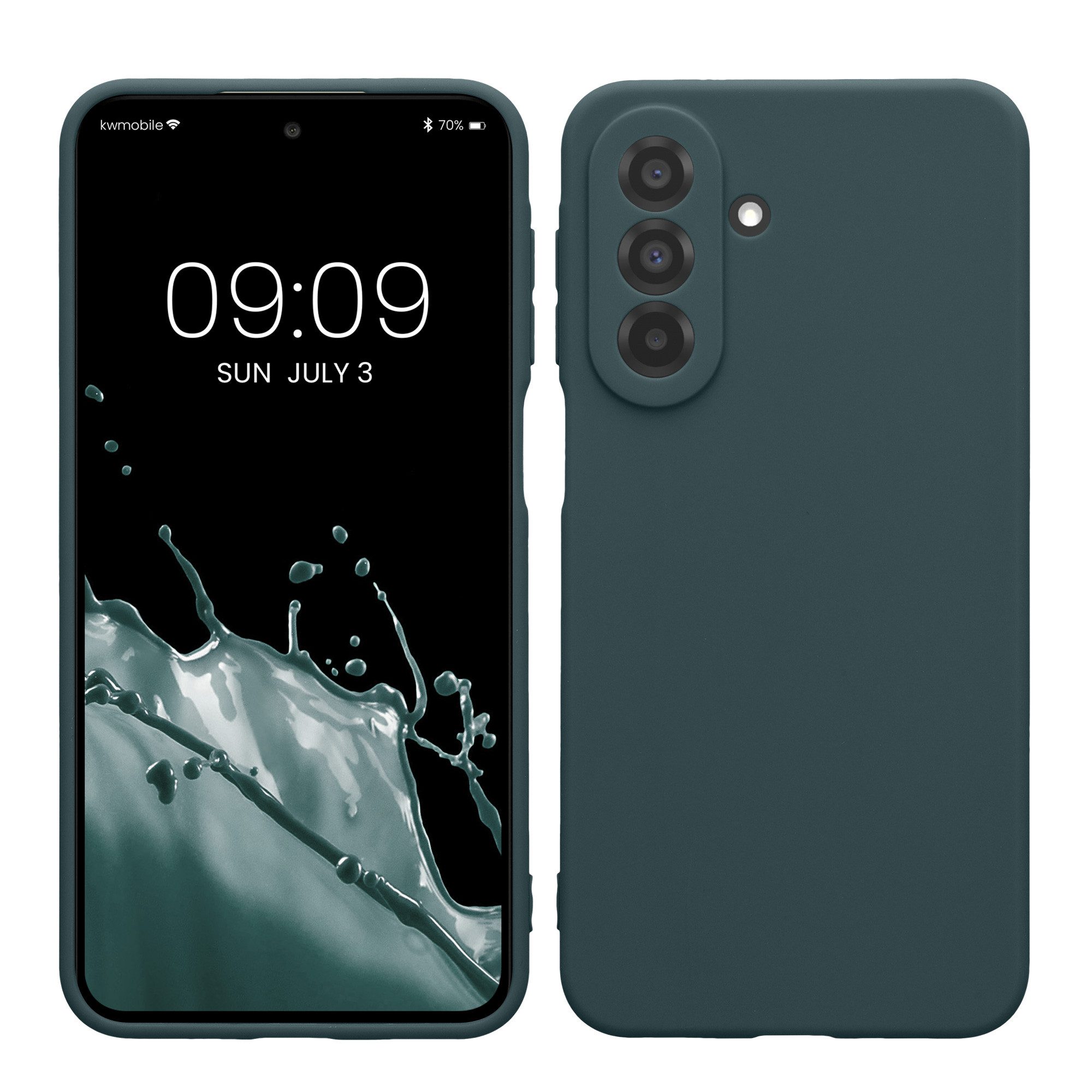 kwmobile Smartphone-Hülle Handyhülle für Samsung Galaxy A27 5G Hülle, Weiches Handy Silikon Case - Schutzhülle Cover