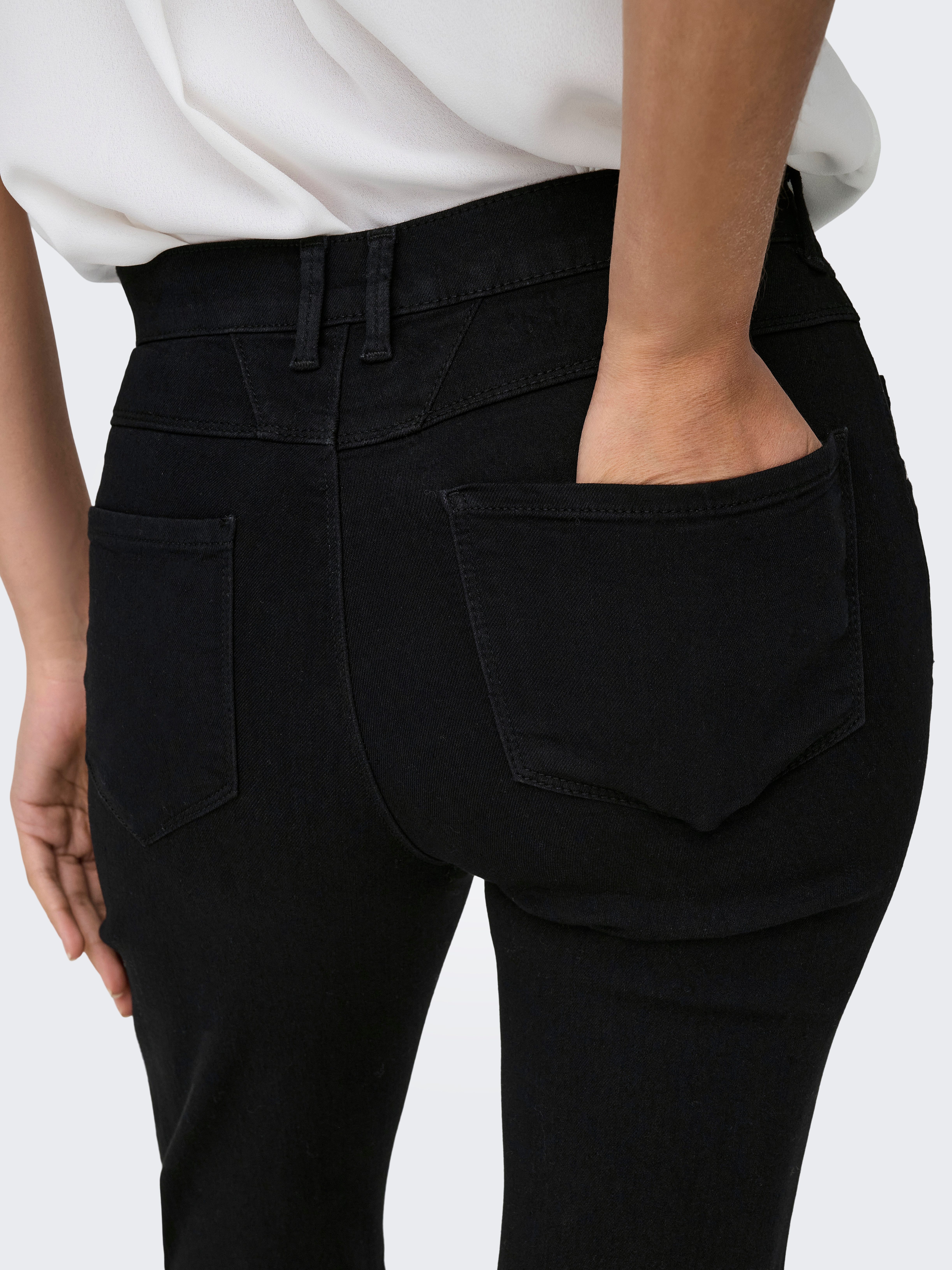 ONLY Bootcut-Jeans ONLRAIN MID FRONT YOKE günstig online kaufen