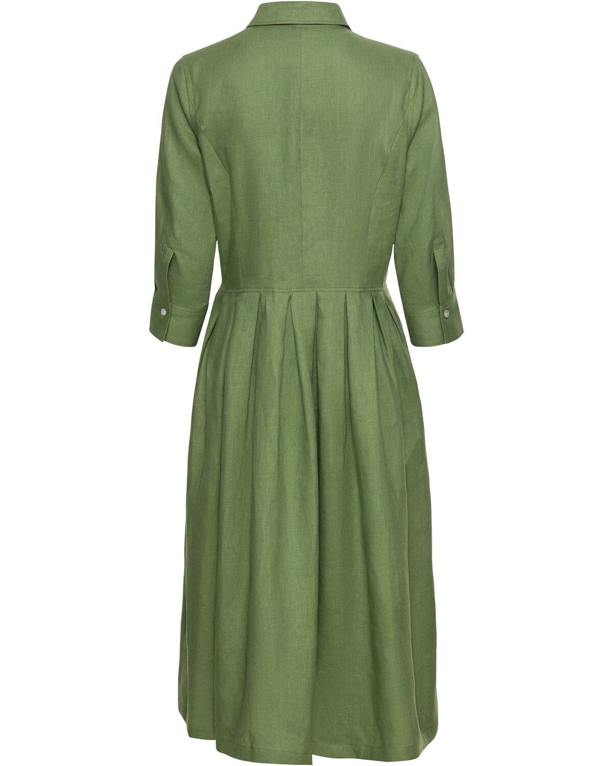 Highmoor Midikleid Leinenkleid mit Biesen günstig online kaufen