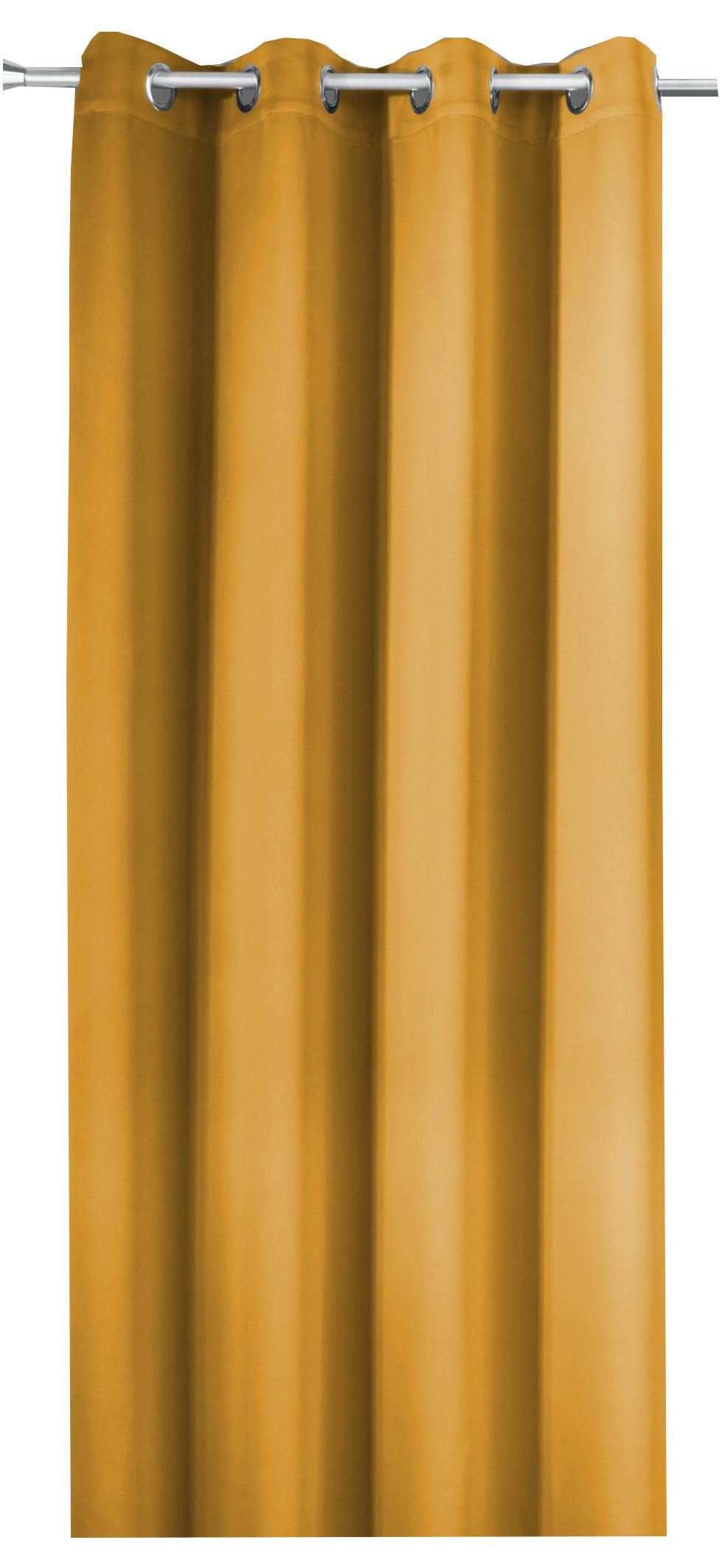 novumfix Verdunkelungsvorhang Sunout/20 curry Thermovorhang XXL Ösen bis 35 günstig online kaufen