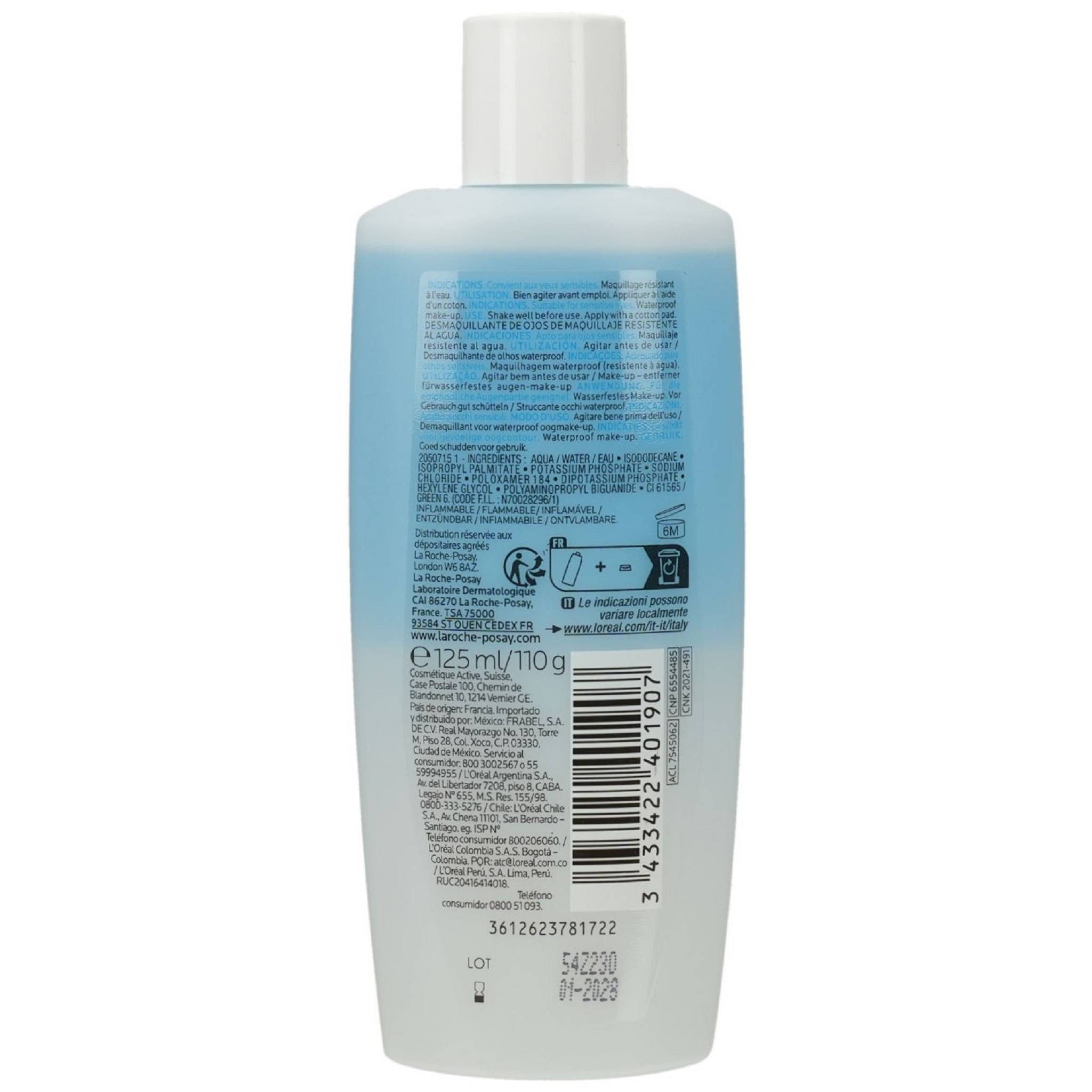 La Roche-Posay Make-up-Entferner Respect.Augen Make-up Entferner