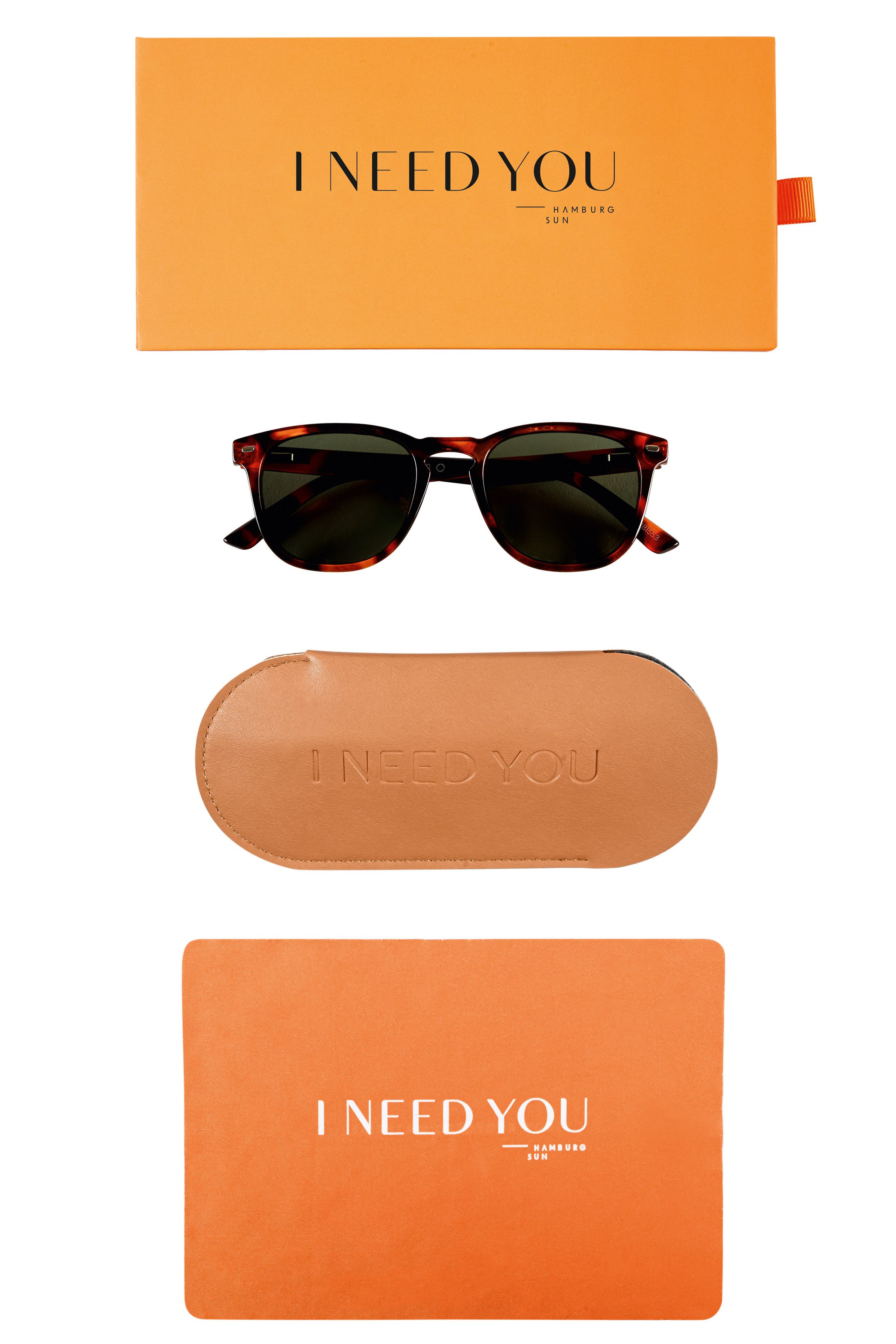 I NEED YOU - HAMBURG READERS Sonnenbrille Maui Rückseitige Entspiegelung