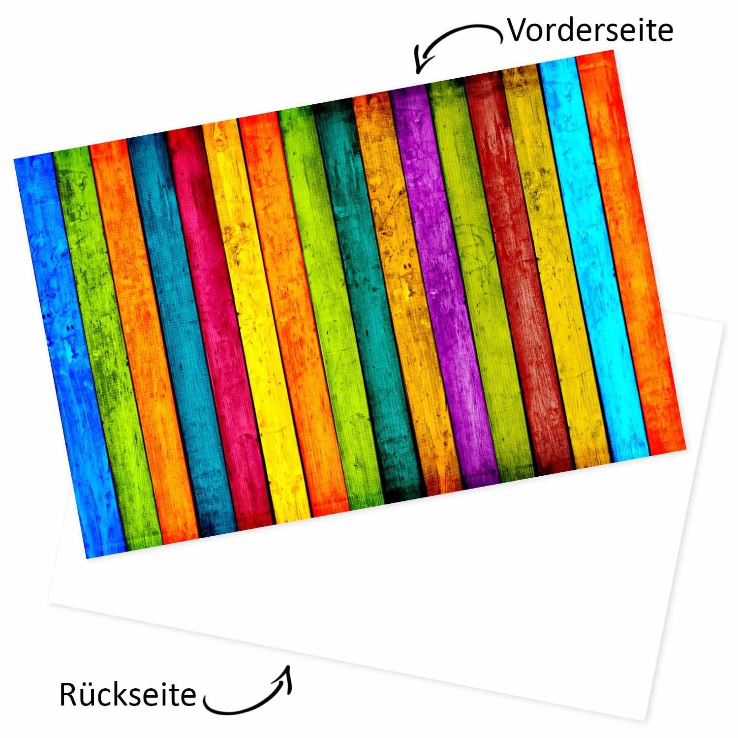 Younikat, Küchen-Rückwand Buntes Spritzschutz Küchenrückwand I Dekor Holz younikat