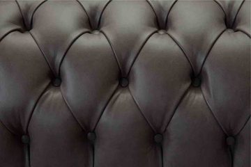 JVmoebel Sofa Graue Chesterfield englisch klassischer Stil Sofa Couch 3 Sitz Polster, Made In Europe