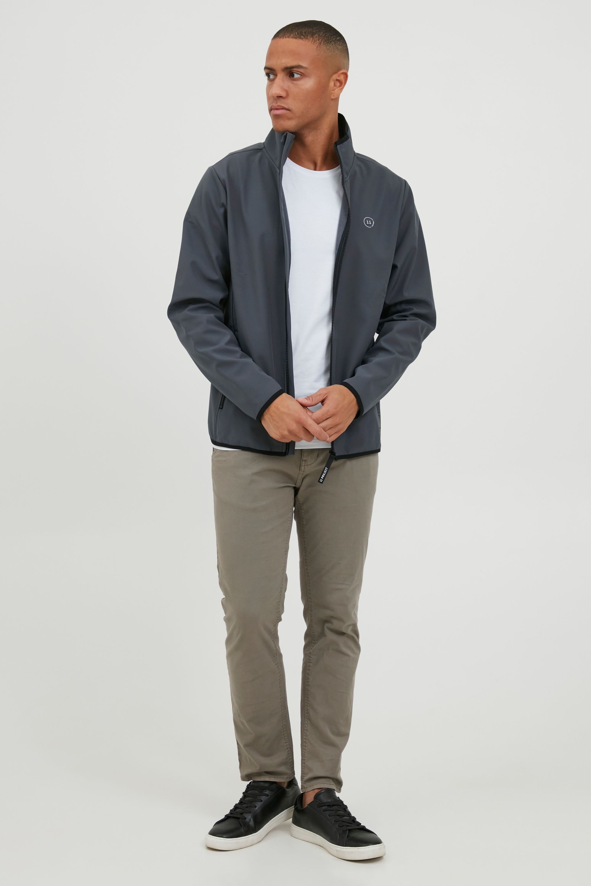 11 Project Softshelljacke PRUlfrik Softshell Jacke mit Stehkragen