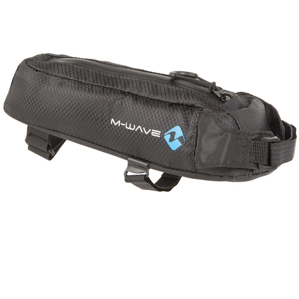 M-Wave Fahrradtasche M-Wave Bikepacking Oberrohrtasche schwarz 7x8,5x29 cm 0,75l