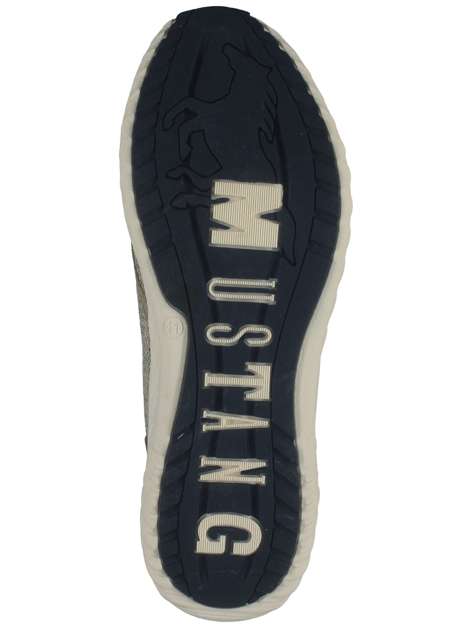 MUSTANG Sneaker Lederimitat . Sneaker (1-tlg)