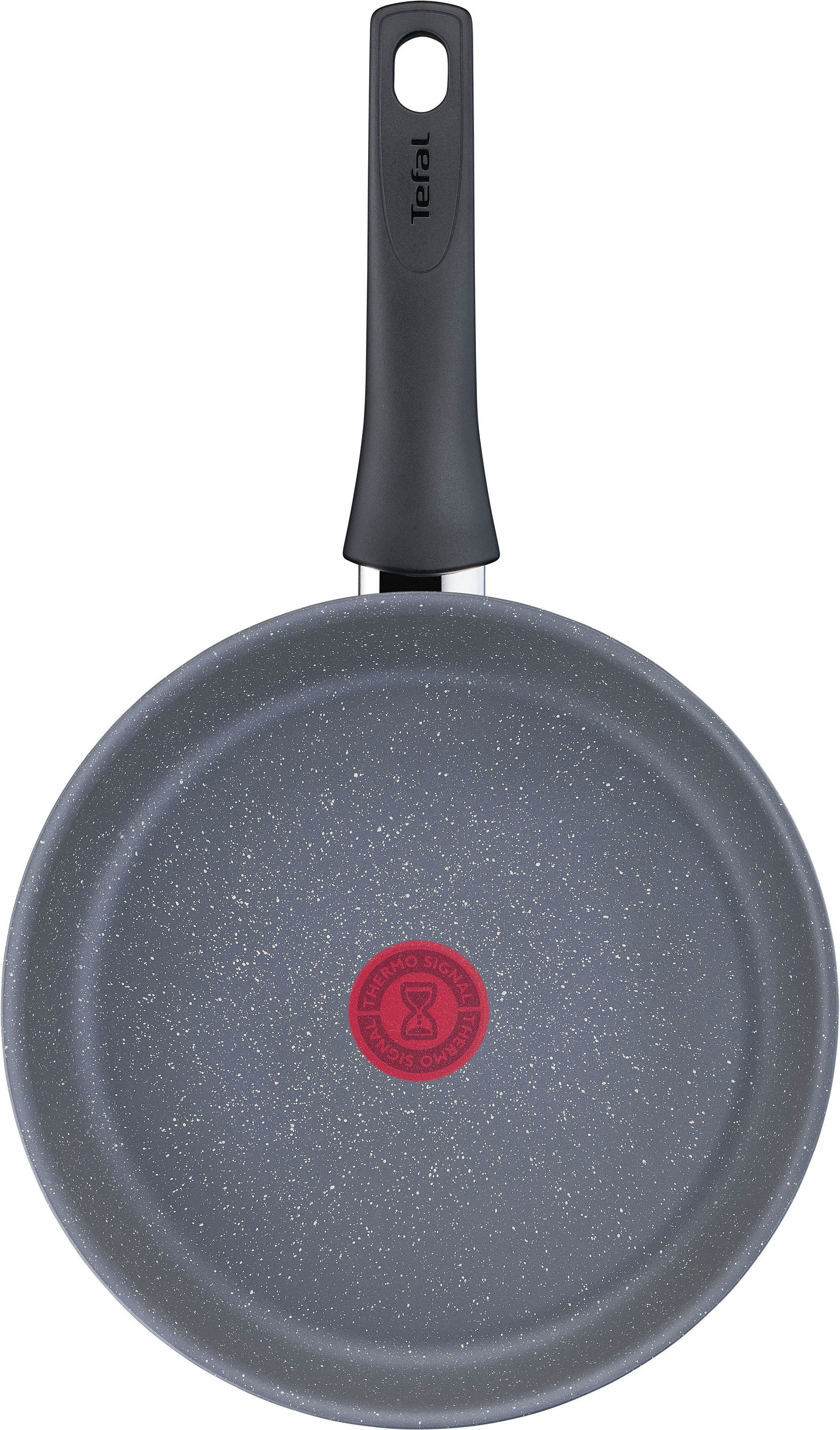 Tefal Bratpfanne Healthy Chef, Aluminium (1-tlg), Mineralia+Versiegelung, Thermo-Signal, Induktion