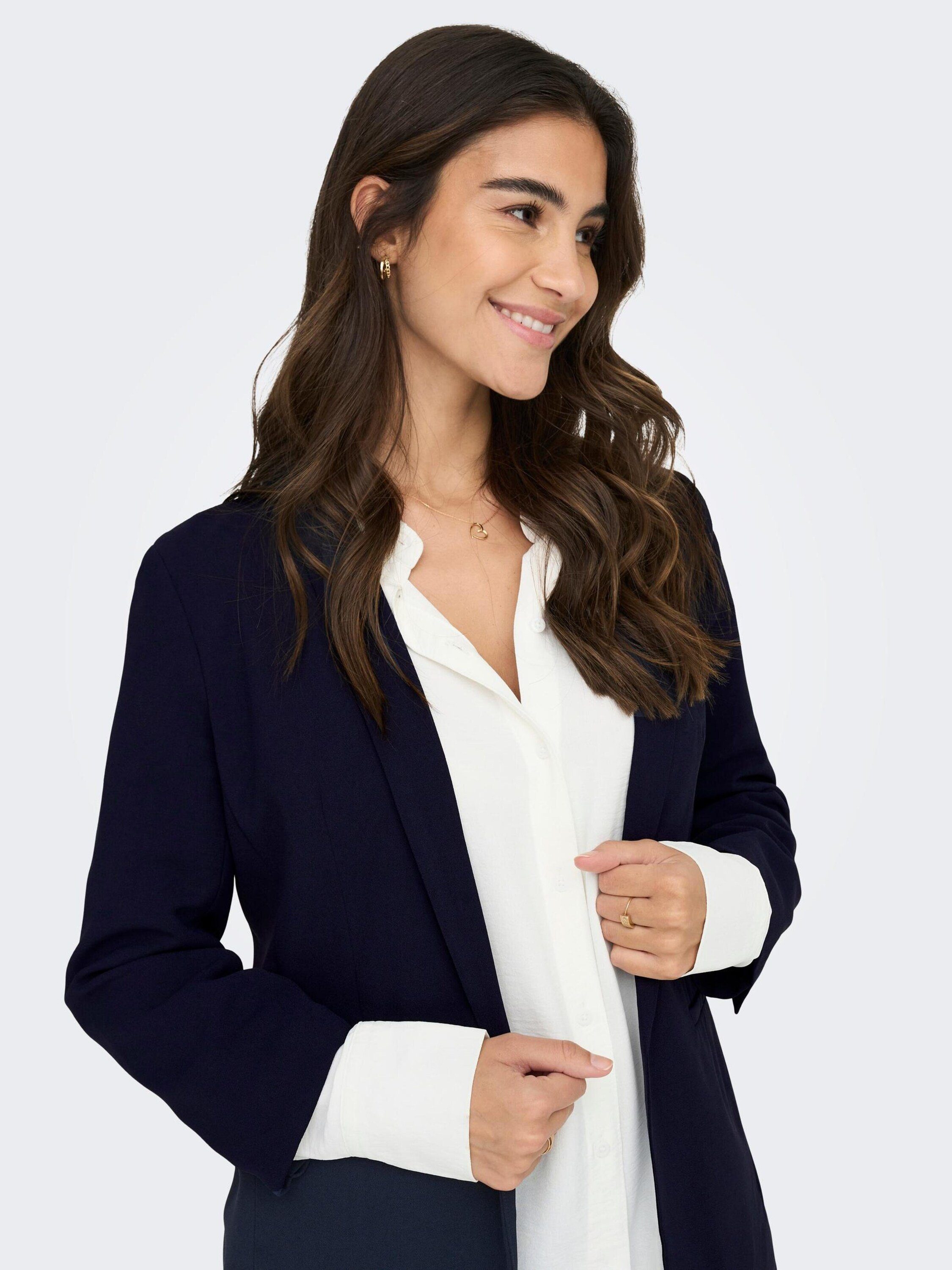 ONLY Kurzblazer Safron (1-tlg) Plain/ohne Details