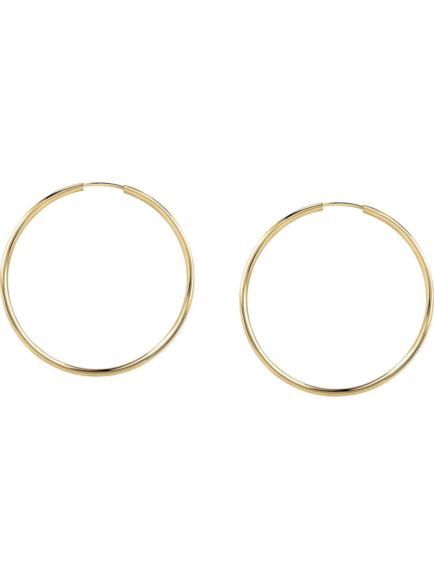 CHRIST Paar Creolen CHRIST Damen-Creolen 585er Gelbgold (Paar)