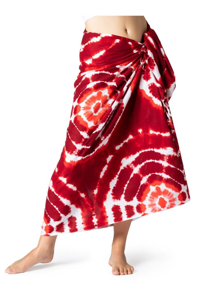 PANASIAM Pareo Sarong Tie-Dye farbenfrohes Hüfttuch günstig online kaufen