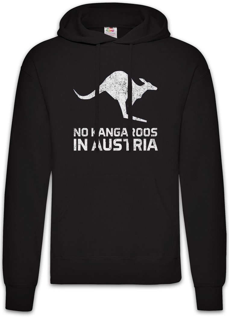 Hoodie No Kangaroos In Austria Herren Hoodie Englischlehrer Österreich Fun