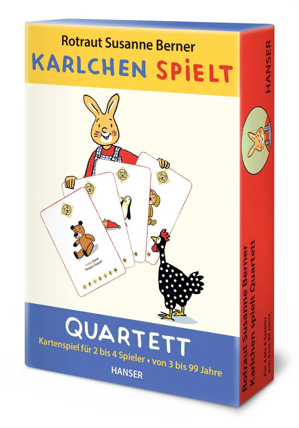 hanSe® Spiel Karlchen spielt - Quartett