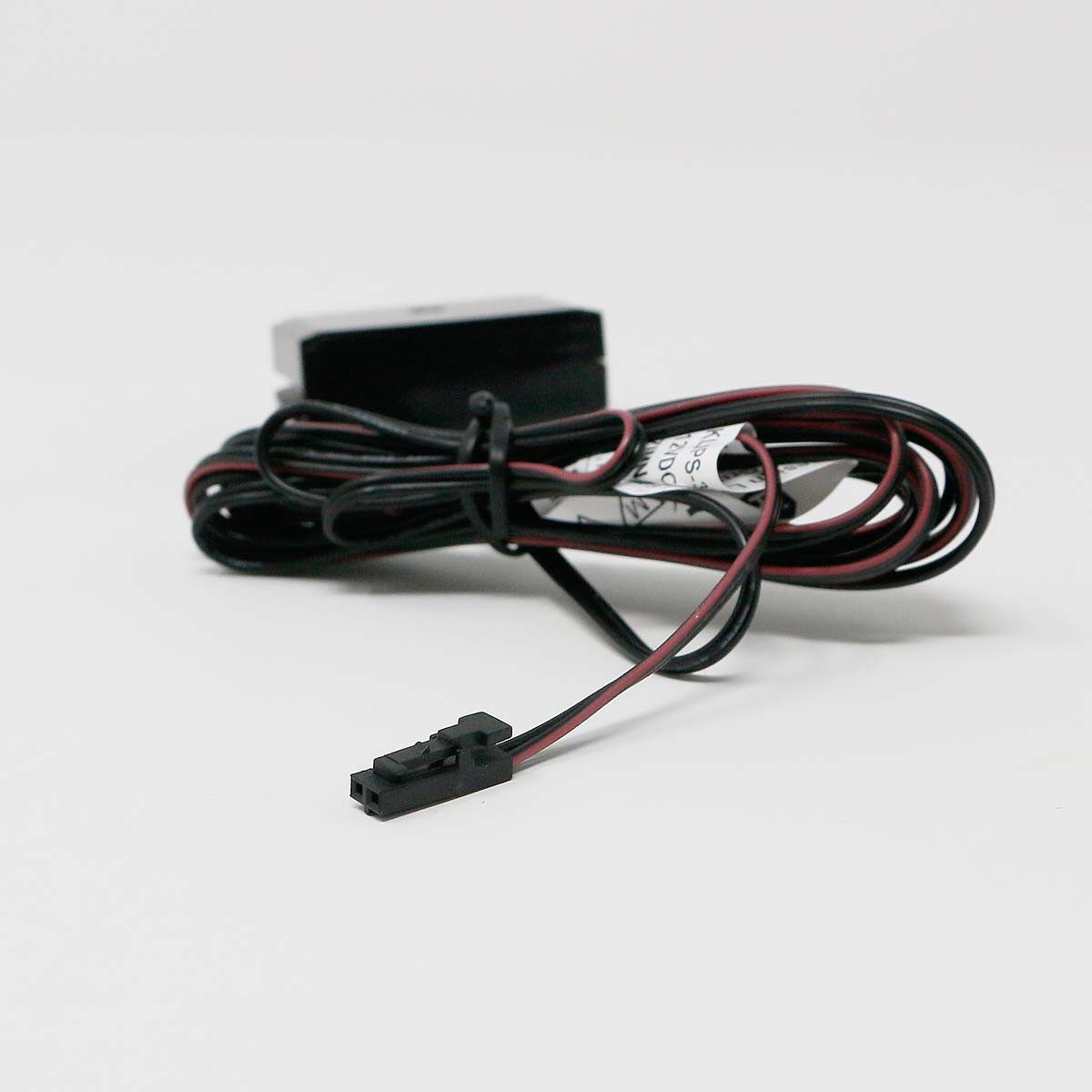 world-trading-net LED Glaskantenbeleuchtung 4er SET Clip-3D schwarz Glasbodenbeleuchtung, kw, kaltweiß