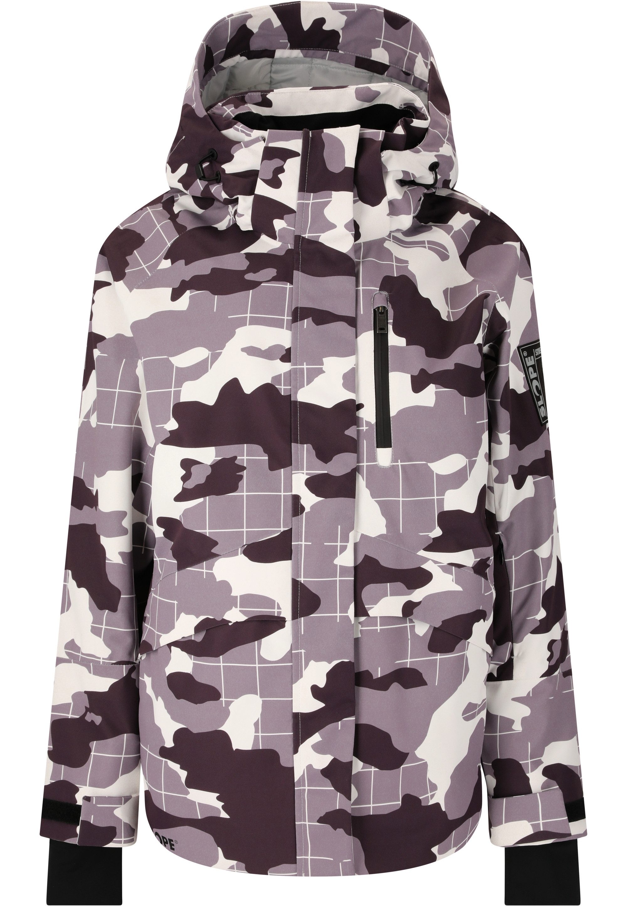 SLOPE Skijacke Kenai mit All-Over-Print und Top Ausstattung