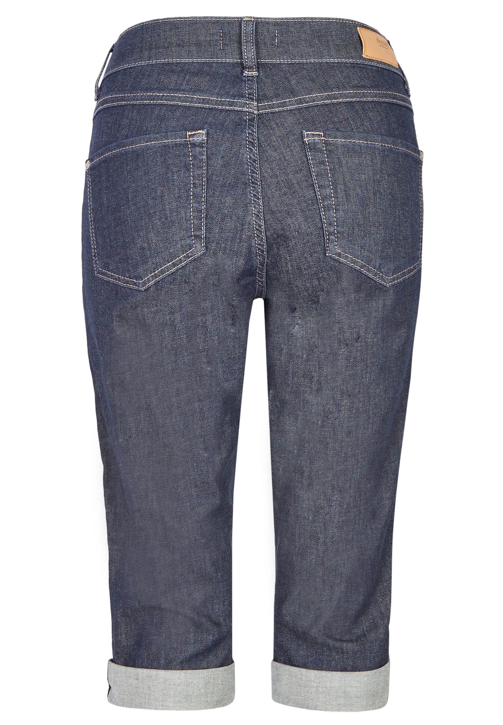 ANGELS Stretch-Jeans ANGELS JEANS 3/4 CAPRI TU dark indigo 311 470000.31