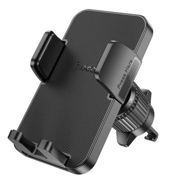 HOCO Autohalterung für Handys mit 4,5-7 Zoll in Schwarz für die Lüftung Smartphone-Halterung