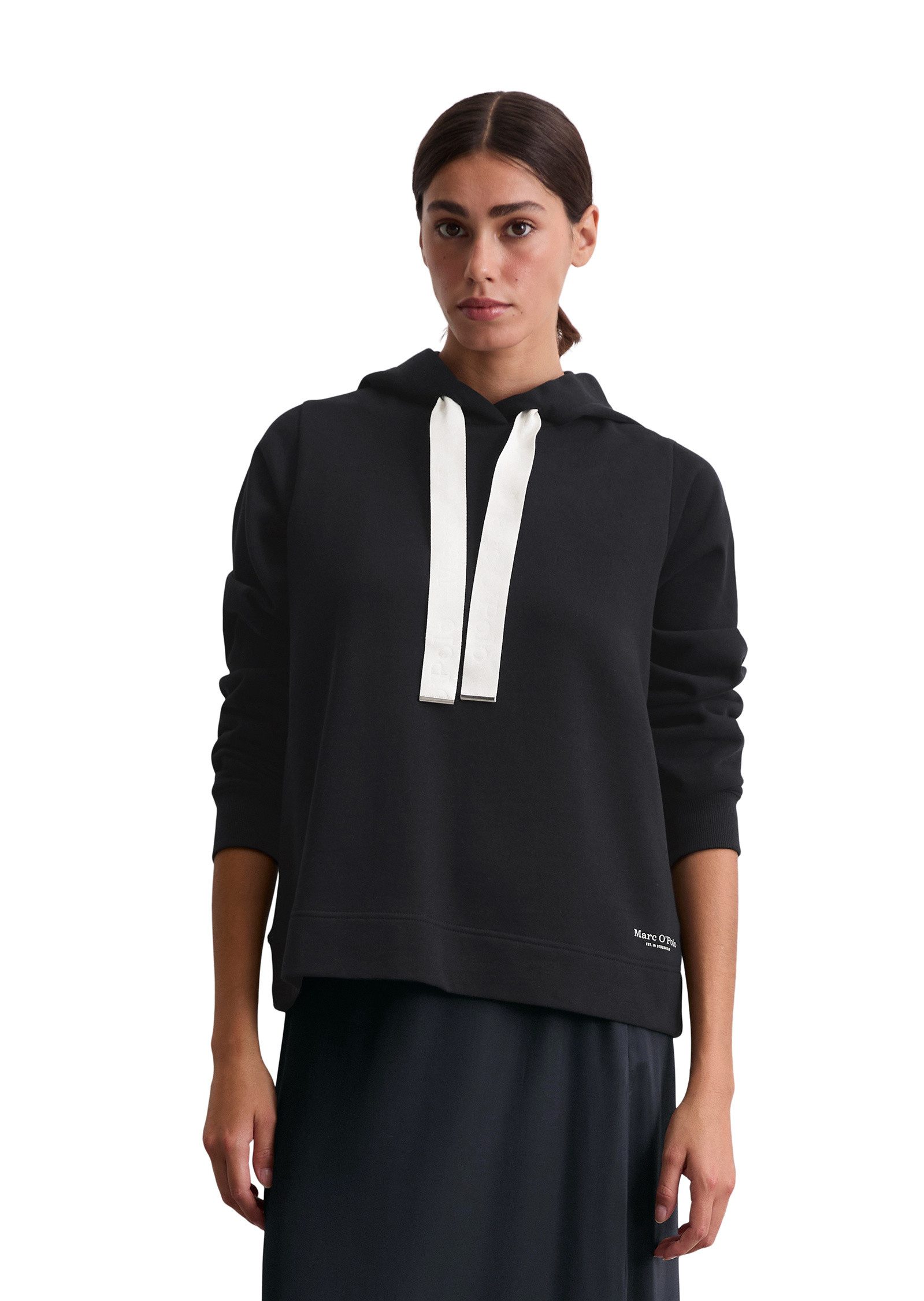 Marc O'Polo Sweatshirt mit gepeachter Oberfläche günstig online kaufen