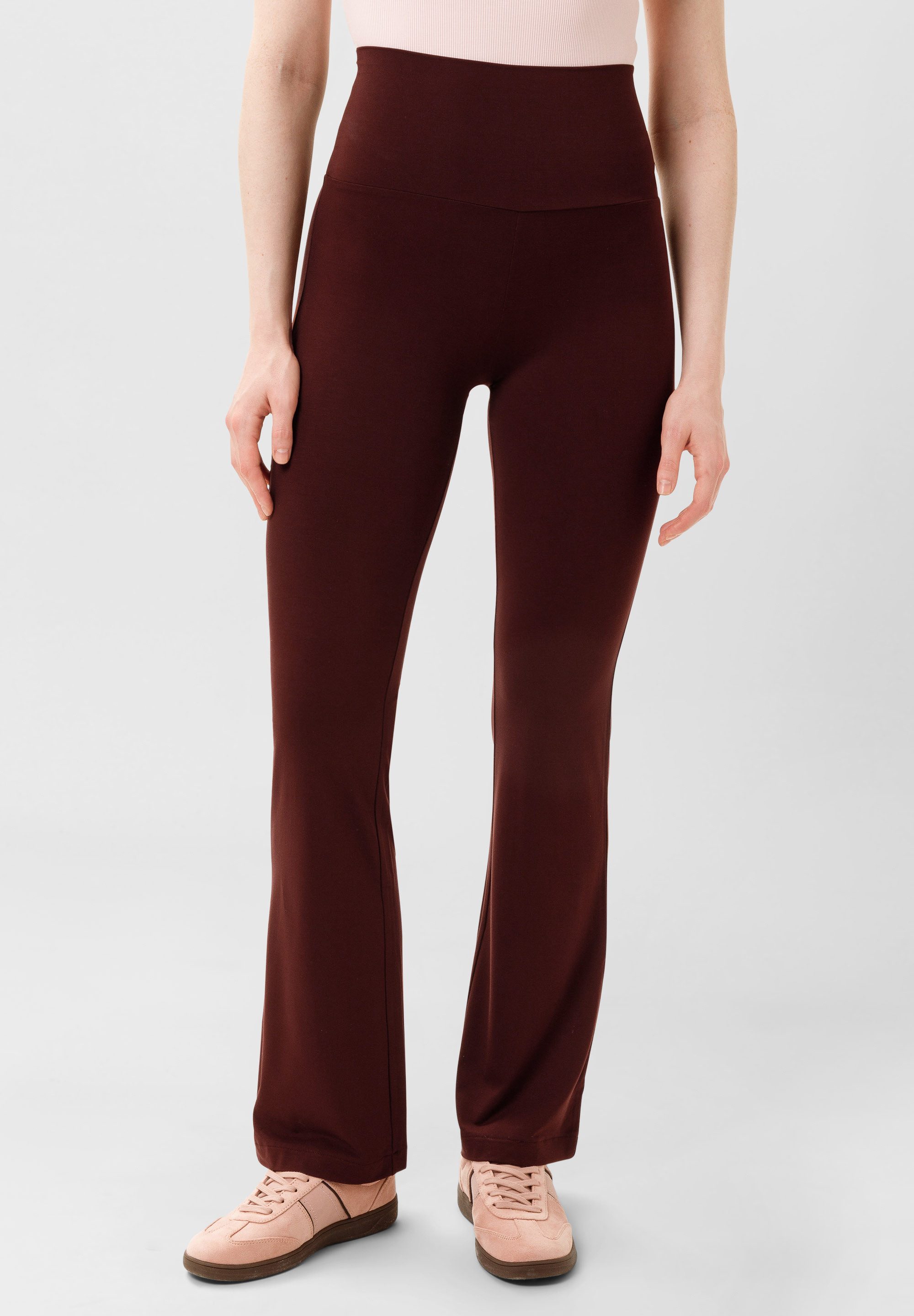 Les Lunes Leggings BELLE Leggings flared Bambusviskose,bequem, hoher elasti günstig online kaufen