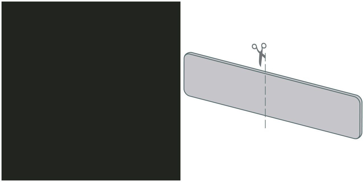 GetaLit Fensterbank Getalit InStyle-Blende Typ 4 anthrazit 405 x 41 x
