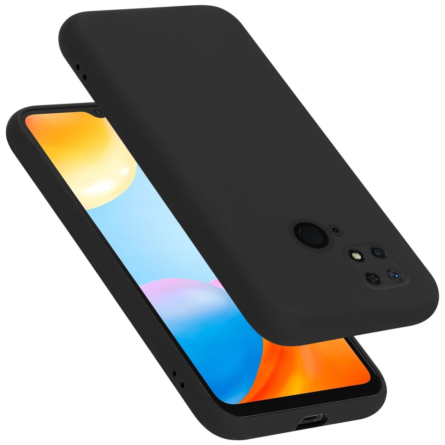 Cadorabo Handyhülle für Xiaomi RedMi 10C / POCO C40 Hülle Xiaomi RedMi 10C / POCO C40, Flexible Hülle TPU Silikon Schutzhülle Back Cover Case