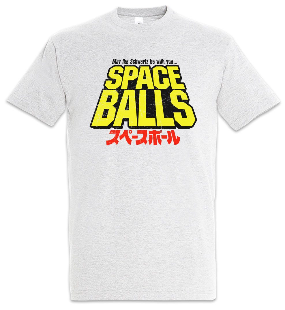 Urban Backwoods Print-Shirt Spaceballs Herren T-Shirt Dark Waldi Lord Helmchen Dark Helmet Cult (1-tlg) Movie Film Sci-Fi Fun