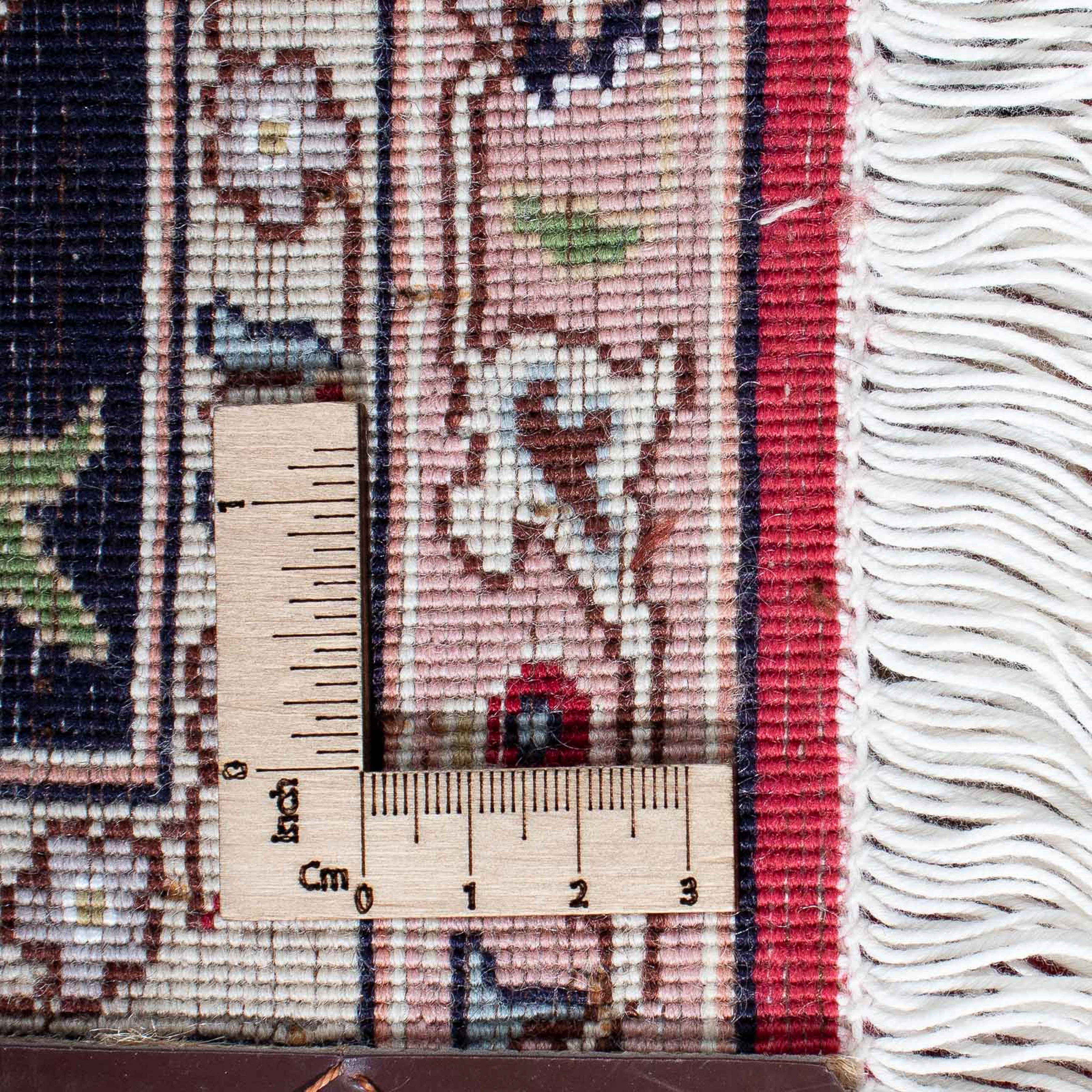 Orientteppich Täbriz - Einzelstück mit 10 morgenland, rechteckig, Höhe: cm 151 201 x Handgeknüpft, Zertifikat mm, - Wohnzimmer, rot
