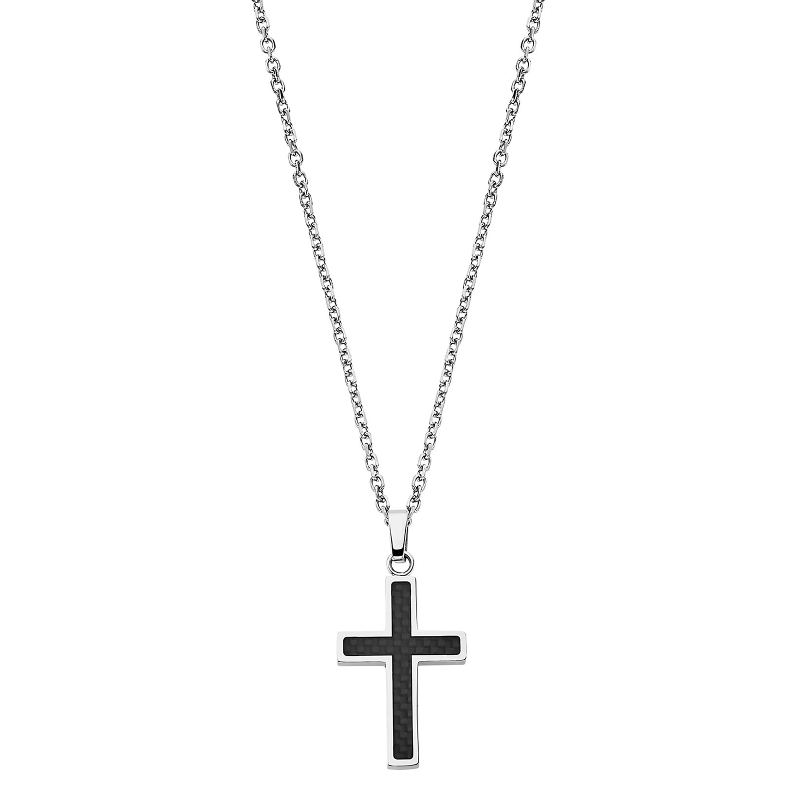 Lotus Kette mit Anhänger Urban Man - Kreuz