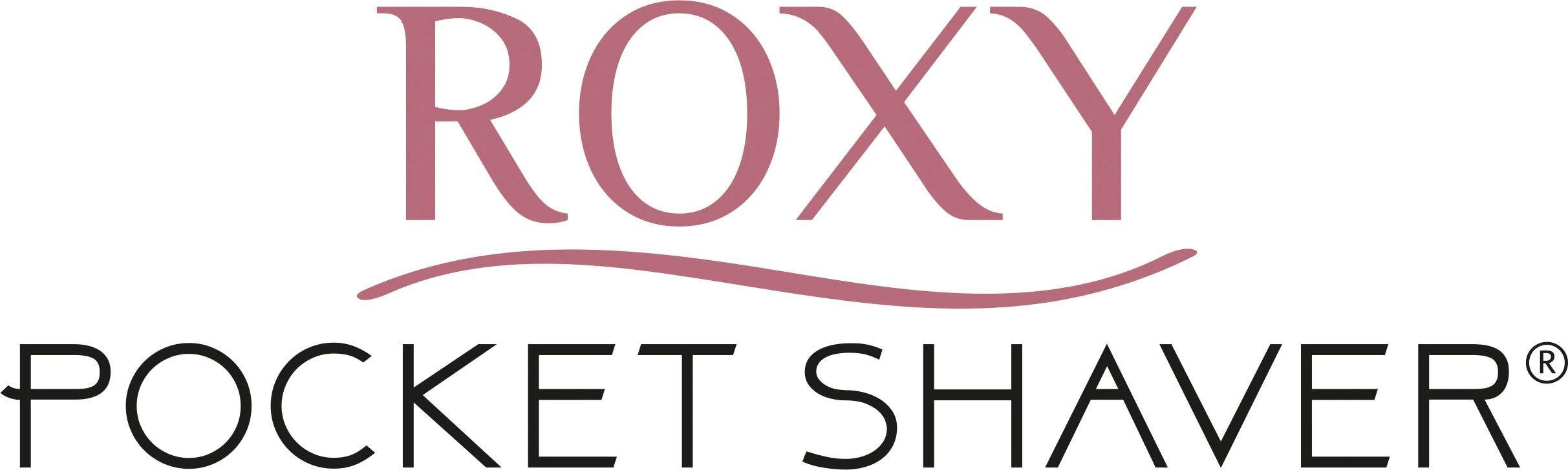MediaShop Roxy Pocket Shaver, Elektrogesichtshaarentferner 2 Aufsätze: