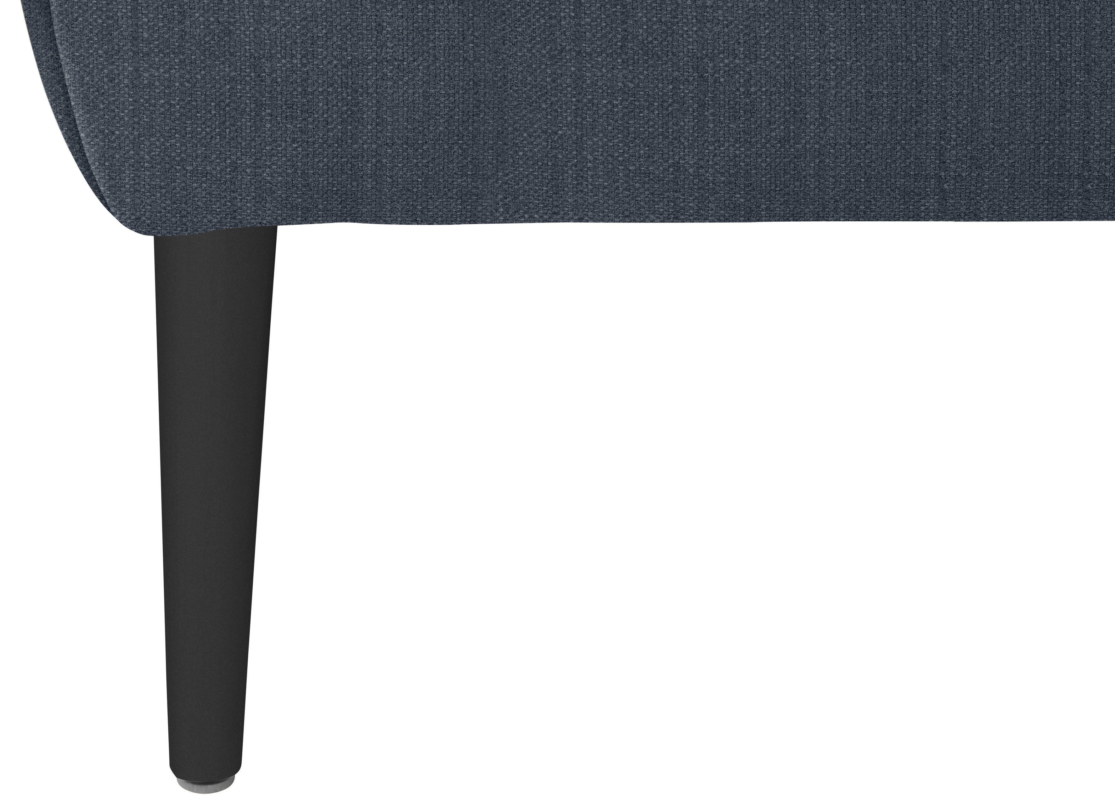 Füße 232 cm schwarz enjoy&MORE, 2,5-Sitzer pulverbeschichtet, Sitztiefenverstellung, Breite W.SCHILLIG