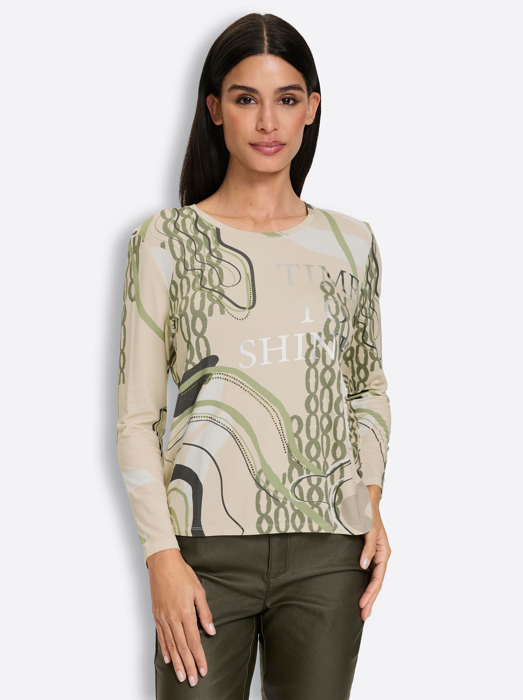 T-Shirt Shirt 3/4-Arm