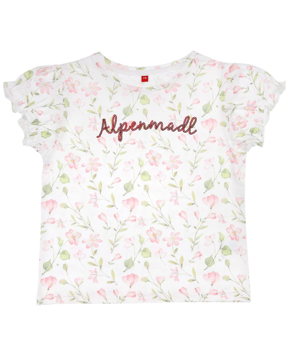 BONDI T-Shirt T-Shirt 'Alpenmadl' 26097, Mehrfarbig