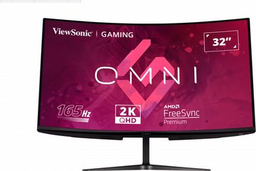 Viewsonic VS19257(VX3218C-2K) Curved-Gaming-Monitor (80 cm/32 ", 2560 x 1440 px, QHD, 1 ms Reaktionszeit, 165 Hz, VA LCD, 1500R Curved)