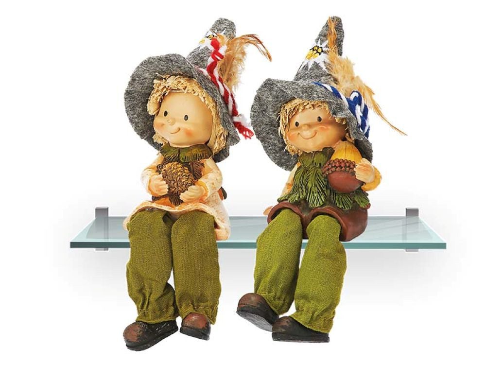 Euro Souvenirs Dekofigur Yoga, Froschkönig, Tiere, Vogel, Weißkopfseeadler, Badenixe, Wichtel (2 St), Dekoartikel, Figuren, Geschenkartikel/ Mit versch. Ausführungen