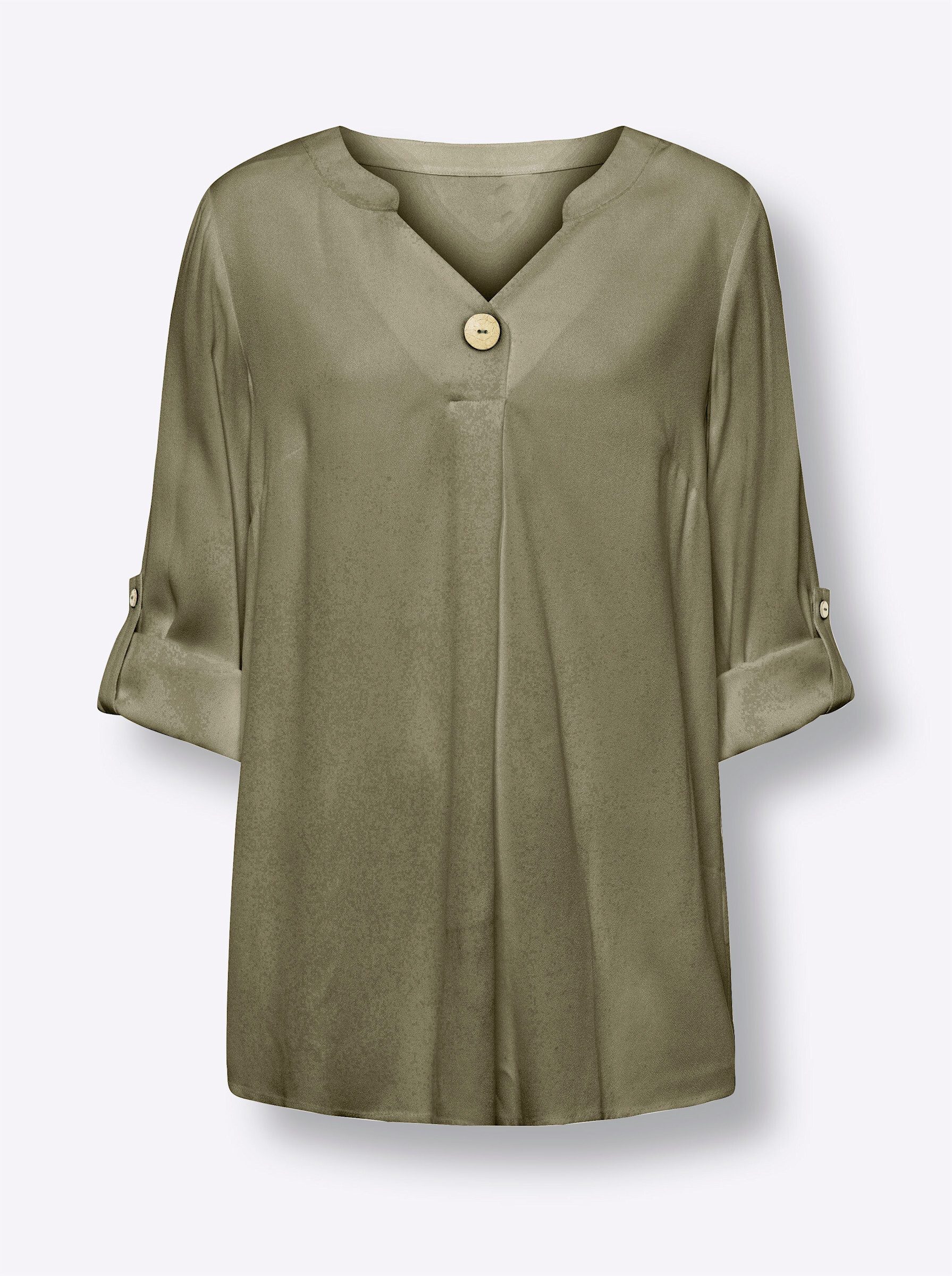 heine Klassische Bluse Bluse Langarm