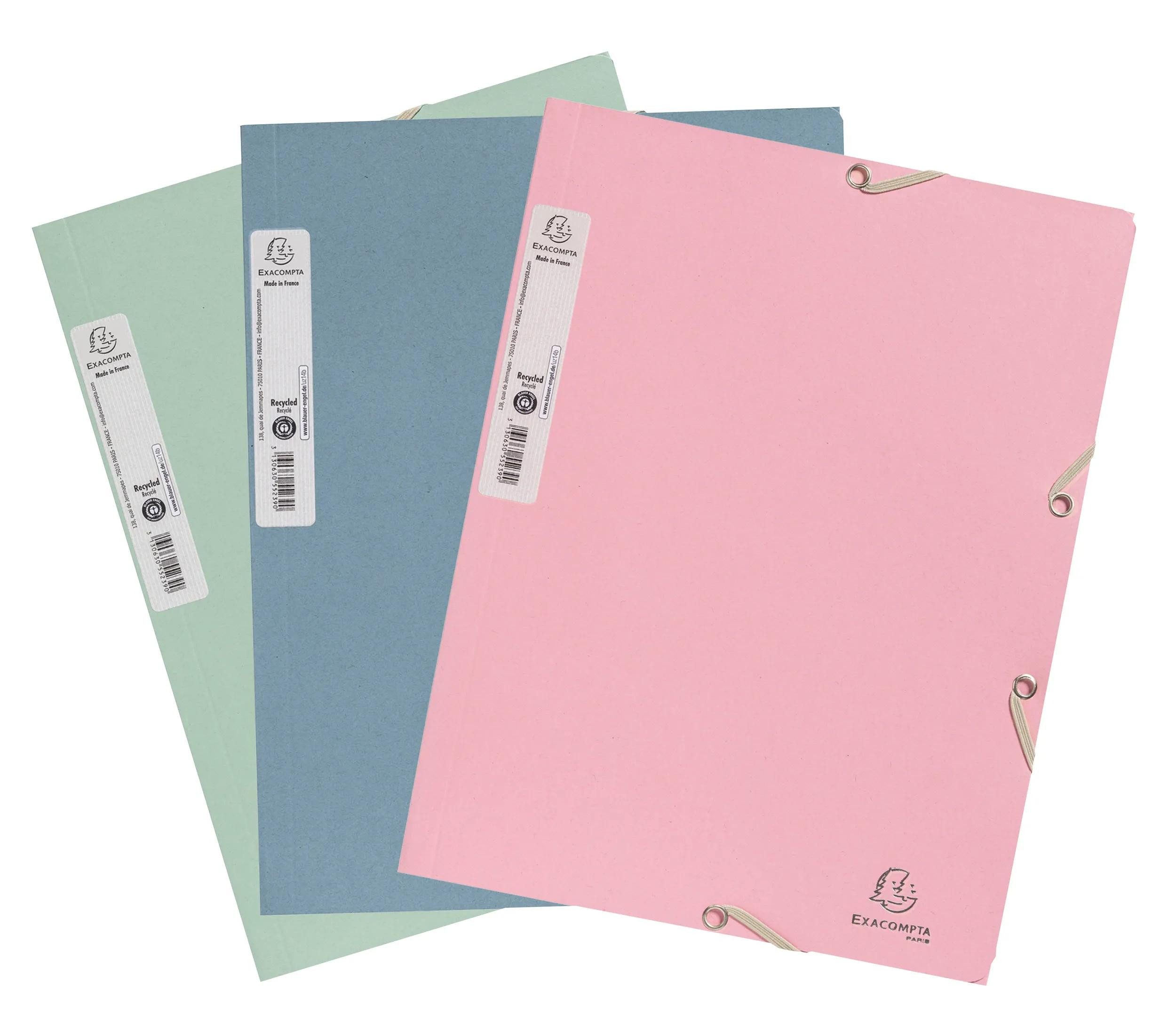 Organisationsmappe 36x Sammelmappe A4 RCkarton 400g/m2, AutentiK - sortiert - 55239E