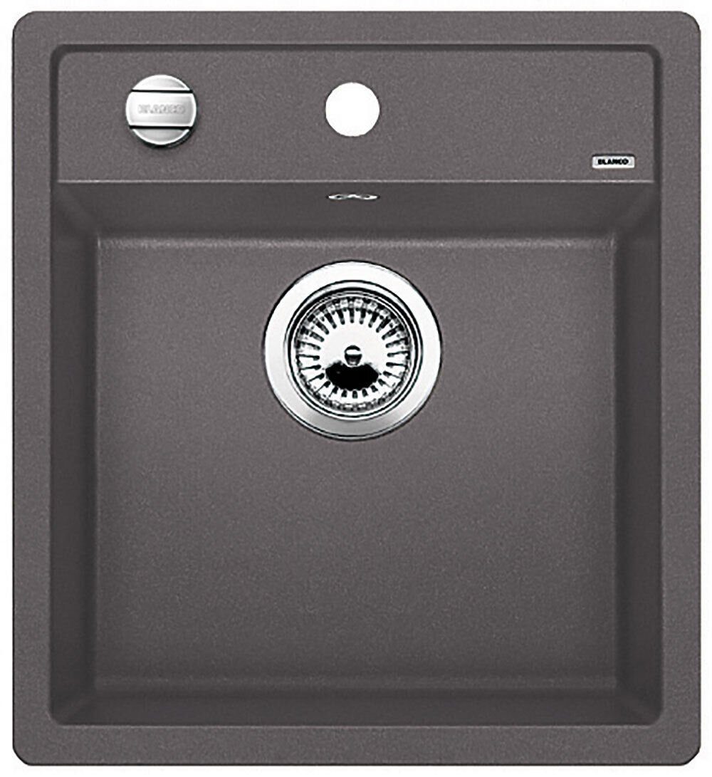 Blanco Spüle 516983 – Edelstahl, Für 50 Cm Unterschrank, Mit Ablauffernbedienung
