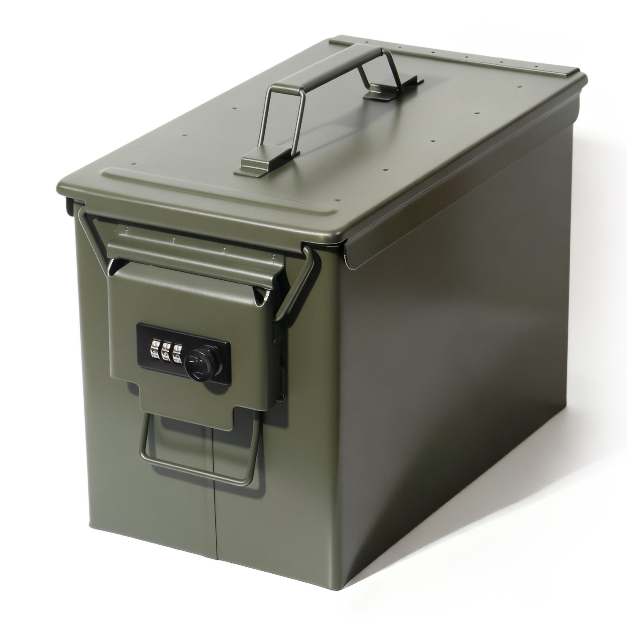 Zedelmaier Aufbewahrungsbox Munitionskiste, Ammo Box, Patronenbox, mit Zahlenschloss, Aufbewahrungsbox für Lithiumbatterien, Munition